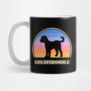 Goldendoodle Vintage Sunset Dog Mug